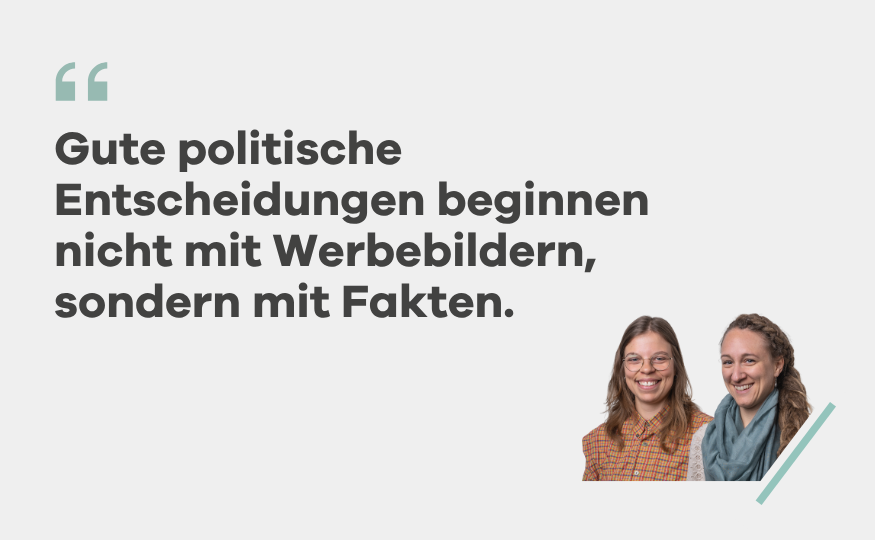 Werbung verkauft Bilder, Politik braucht Fakten